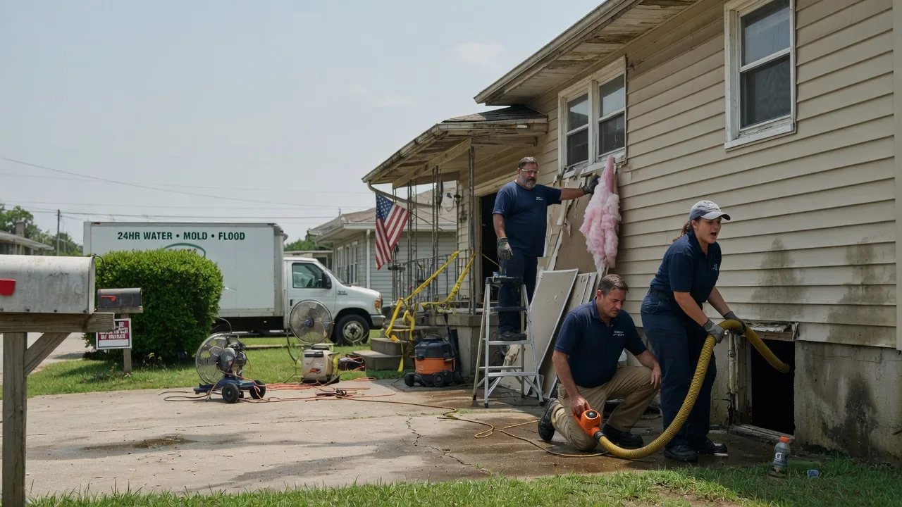 Water Damage Repair in Easton, KS near me
